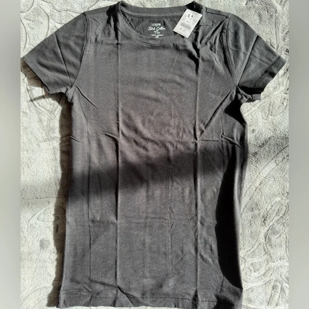 J.Crew Women’s Slub Cotton Tee - XS - Picture 2 of 7